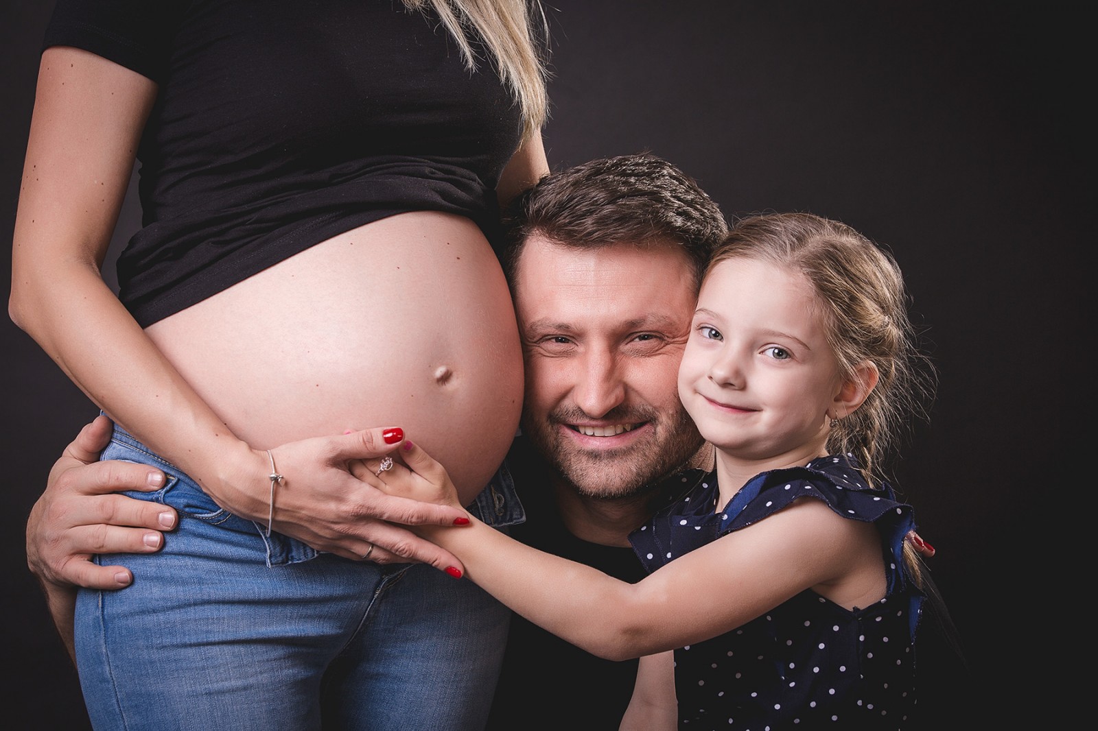 Detail na bříško - společná s úsměvěm