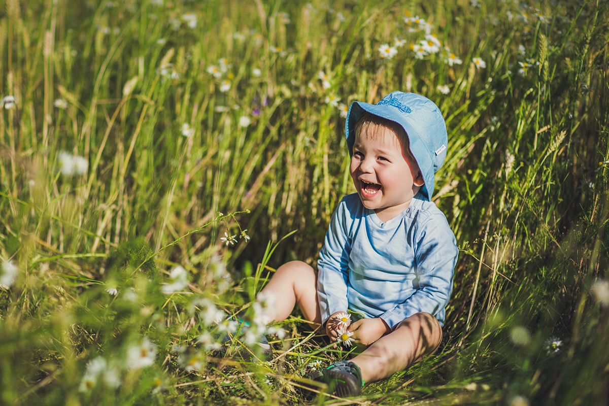 Focení dětí v exteriéru