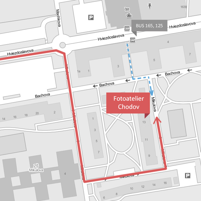 fotoatelierchodov mapa