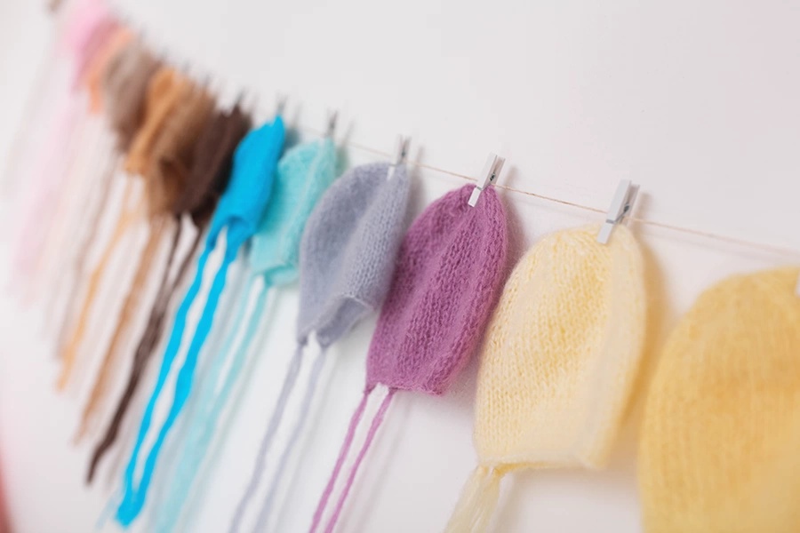 FotoateliérChodov - newborn čepičky